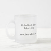 Rugglesの曇らされたガラスのマグ フロストグラスマグカップ (左)