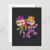 Rugrats - Reptar on the Loose:A Rugrats Adventure ポストカード (正面/裏面)