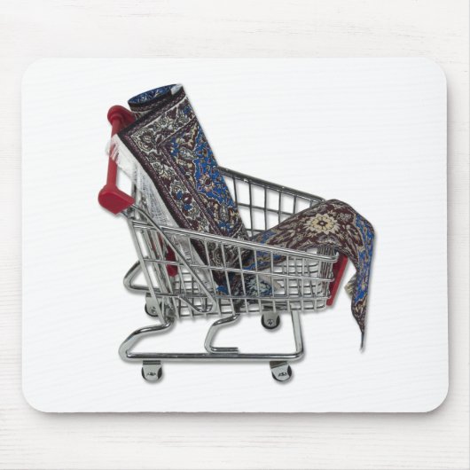 RugsShoppingCart090410 マウスパッド (正面)