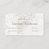 Ruhender Buddha 名刺 (裏面)