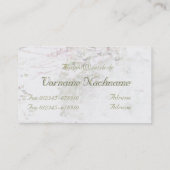 Ruhender Buddha 名刺 (裏面)