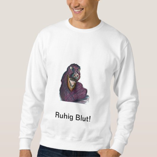 Ruhig Blut スウェットシャツ (正面)