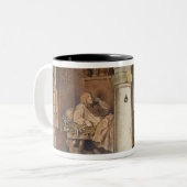 Ruhla、c.1854の鍛治屋 ツートーンマグカップ (正面左)