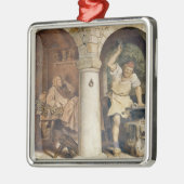 Ruhla、c.1854の鍛治屋 メタルオーナメント (左)