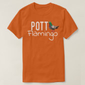 Ruhrpott Flamingo Ruhrgebiet Gift pigeon Funny Tシャツ (デザイン正面)