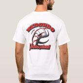 RUHS VBのTシャツ Tシャツ (裏面)