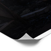 Ruined Cathedral Stained Glass Projection Glow ポスター (角)