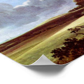 Ruisdael Jacob Isaakszの小麦畑。バン ポスター (角)