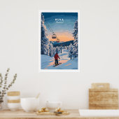 Ruka Finland Ski Poster 1 ポスター (キッチン)