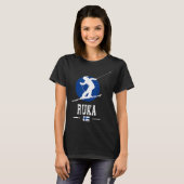 Ruka Finland Ski Resort Rukatunturi Kuusamo Skiing Tシャツ (正面フル)