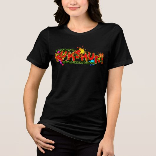 RUKSHUN トライブレンドTシャツ (正面)