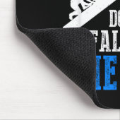 Rule Number One Don't Fall Off The Roof Roofing Co マウスパッド (コーナー)