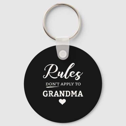 Rules Don't Apply To Grandma  キーホルダー (正面)