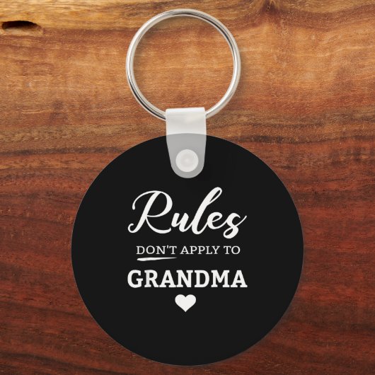 Rules Don't Apply To Grandma  キーホルダー (正面)