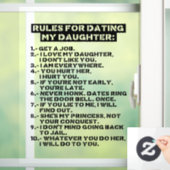 Rules for dating my daughter ウィンドウサイン (ホーム)