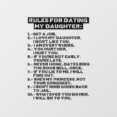 Rules for dating my daughter ウィンドウサイン (シート)