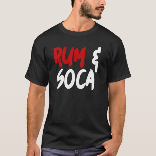 Rum and Soca Tシャツ (正面)