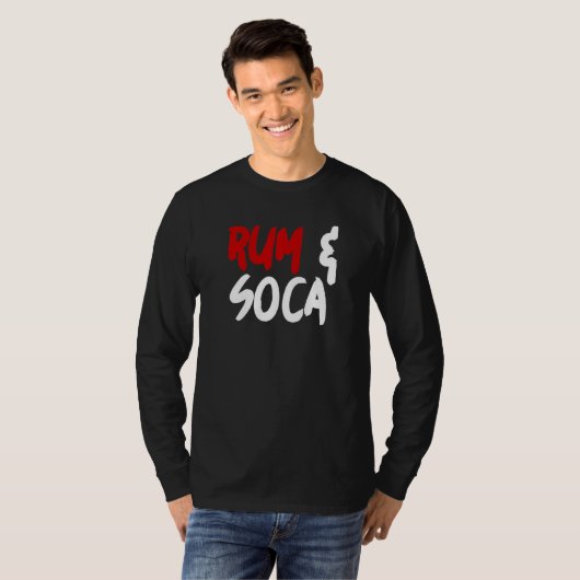 Rum and Soca Tシャツ (正面フル)