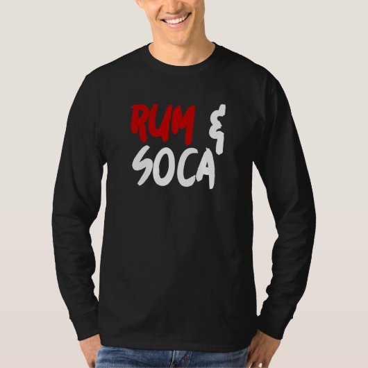 Rum and Soca   Tシャツ (正面)