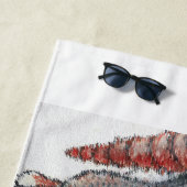 Rum Cay，バハマ，シーシェル：ビーチタオル ビーチタオル (インサイチュ)