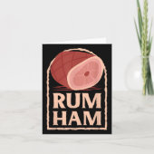 Rum Ham T I Funny Bbq S _2  カード (正面)