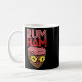 Rum Ham T Shirt I Funny Bbq S  コーヒーマグカップ (左)