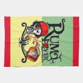 Rum lover キッチンタオル (横)