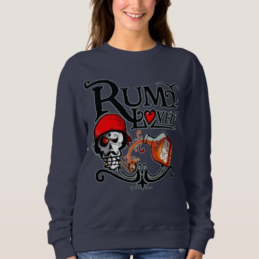 Rum lover スウェットシャツ (正面)