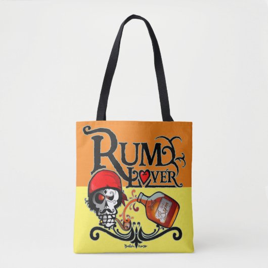 Rum lover トートバッグ (正面)