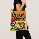 Rum lover トートバッグ (クローズアップ)