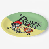 Rum lover ペーパープレート (アングル)