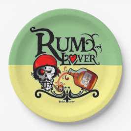 Rum lover ペーパープレート