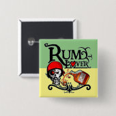 Rum lover 缶バッジ (正面&裏面)