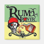 Rum lover Magnet マグネット (正面)