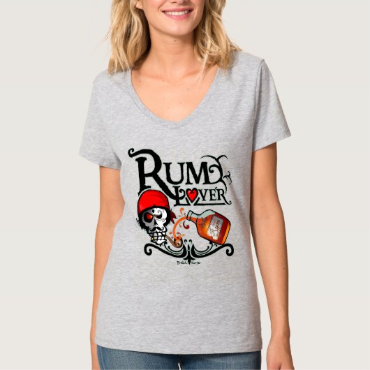 Rum lover tシャツ (正面)