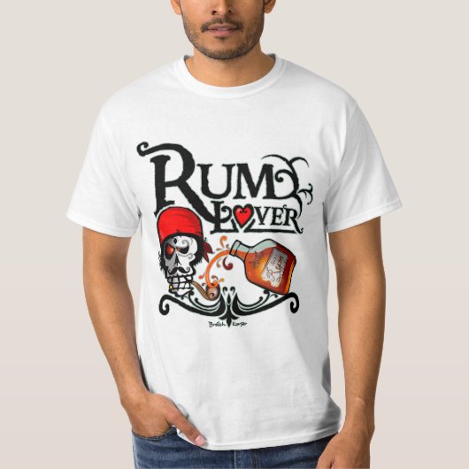 Rum lover tシャツ (正面)
