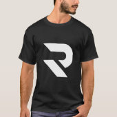 RumaTubeの白黒Tシャツ Tシャツ (正面)