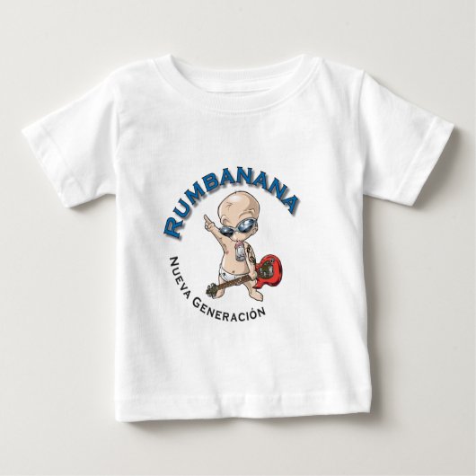 Rumbananaのbabywear ベビーTシャツ (正面)