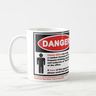 Rumbanana危険 コーヒーマグカップ