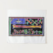 RUMBULLETS NEW VERSION PIRATE FLAG TAPESTRY タペストリー (正面(横))