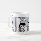 rumbuncious™ #9 コーヒーマグカップ (正面左)