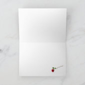 Rumiのハートの引用文の挨拶状 カード (内部)