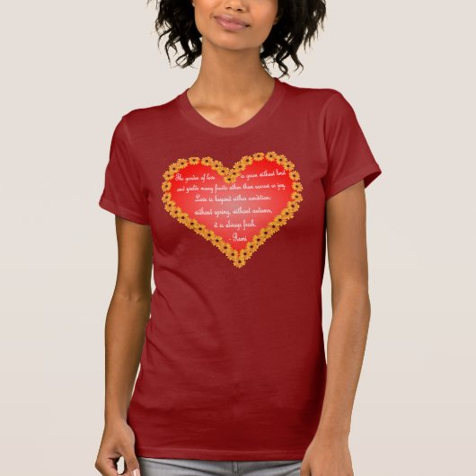 Rumiのバレンタインデー Tシャツ (正面)