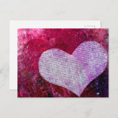 Rumiのバレンタイン シーズンポストカード (正面/裏面)