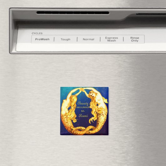 Rumiのマーメイドマグネット引用文 マグネット (インサイチュ (食洗機))