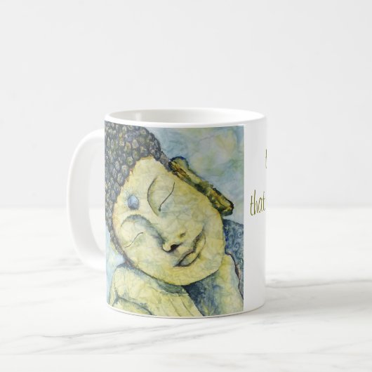 Rumiの引用文の仏の芸術のクラシックなコーヒー・マグ コーヒーマグカップ (正面左)