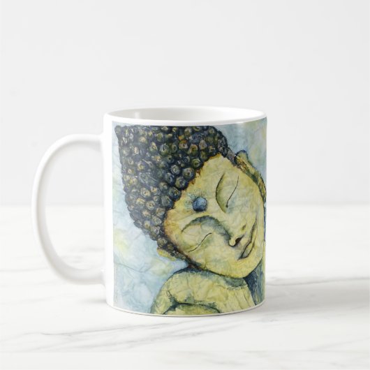 Rumiの引用文の仏の芸術のクラシックなコーヒー・マグ コーヒーマグカップ (左)