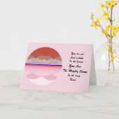 Rumiの引用文の挨拶状。 海の曼荼羅のデザイン カード (黄色い花)