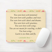 Rumiの感動的な引用文 マウスパッド (マウス)