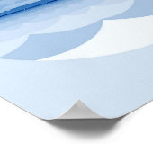 Rumi引用文ポスターアート。海マンダラインスピレーション。 ポスター (角)